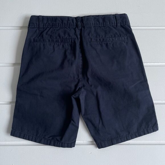 The Children's Place Boys Uniform Shorts In New Navy Size 8 Husky - Picture 3 of 6